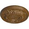 Ekena Millwork Odessa Ceiling Medallion (Fits Canopies up to 2 1/2"), 7 1/2"OD x 1 1/8"P, Smokey Topaz Crackle CM07ODSTC - alternate 4